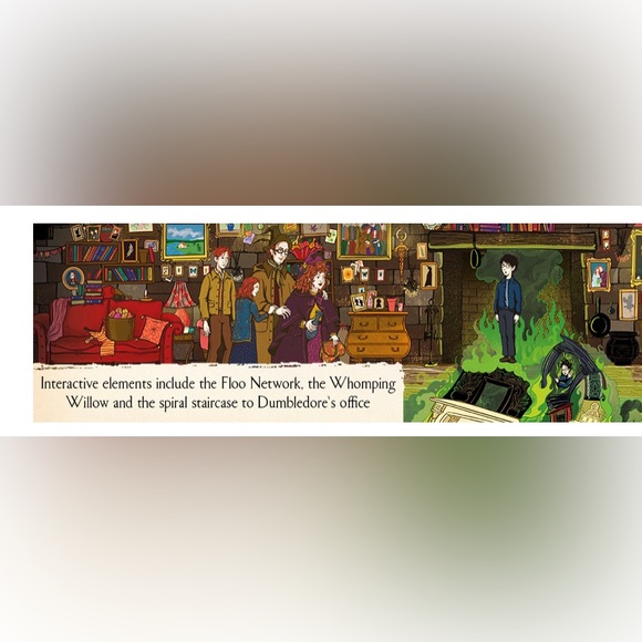 NEW SEALED Harry Potter and the Chamber of Secrets  Interactive Pop Up Book - Picture 13 of 13